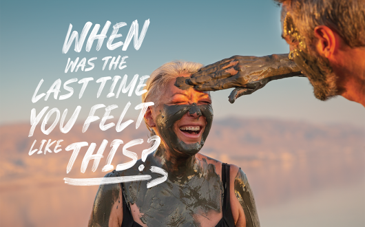 Dead Sea mud baths are featured in G Adventures’ latest campaign