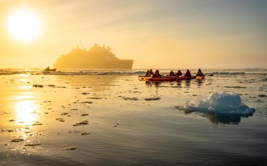 Ponant has put on sale 26 sailings to the Far North and Arctic in summer 2024 (crest: Studio PONANT-Olivier Blaud)