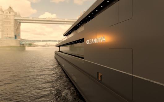 Oceandiva London is due to launch as an events venue on the Thames later this year