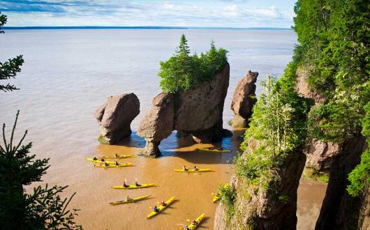 The Hopewell Rocks