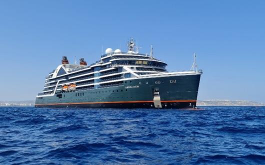 Seabourn Venture set sail on 27 July