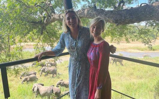 360 Private Travel partners Amy Welfare (left) and Katie Terrington helped start the Conscious Travel Foundation