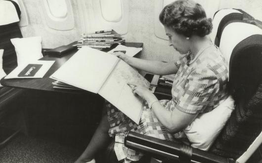 The Queen took a supersonic flight onboard a British Airways Concorde in 1977 (Credit: British Airways)