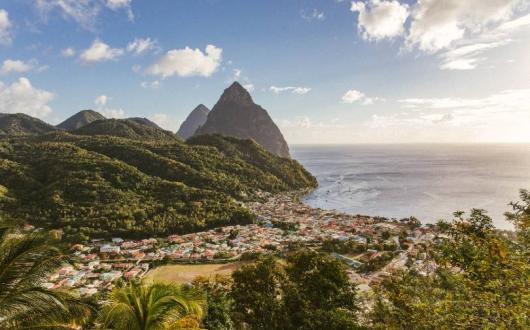 Saint Lucia saw UK arrivals exceed 2019 levels during several months in 2022. Credit: Corinne Kutz/Unsplash