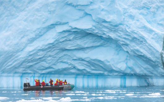 Antarctica is a very popular destination for the line. (Credit: Espen Mills)