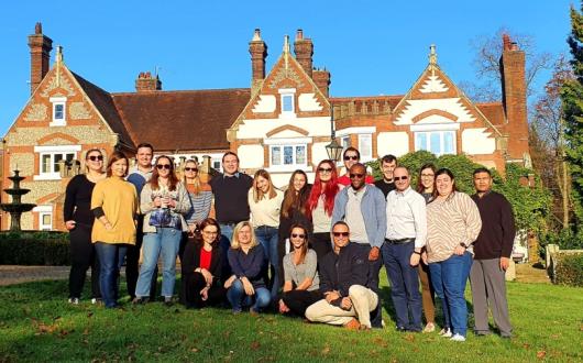 The Unforgettable Travel Group team at Kingswood Manor in Surrey
