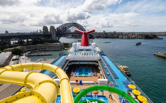 Carnival Cruise Line resumed operations in Australia at the weekend (Credit: Carnival Cruise Line)