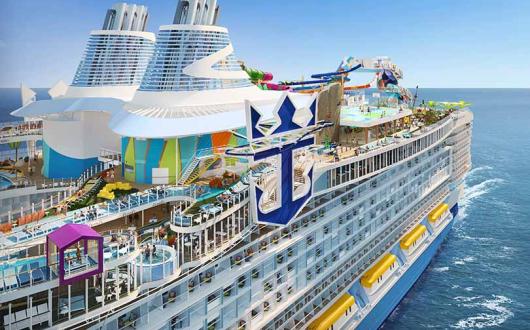 UK agents will be among the first to see Royal Caribbean's maiden Icon-class ship next autumn