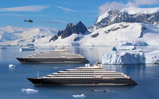 Scenic Eclipse and Scenic Eclipse II will both sail in Antarctica