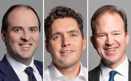L-R: Richard Holden, Huw Merriman and Jesse Norman (Credit: parliament.uk)