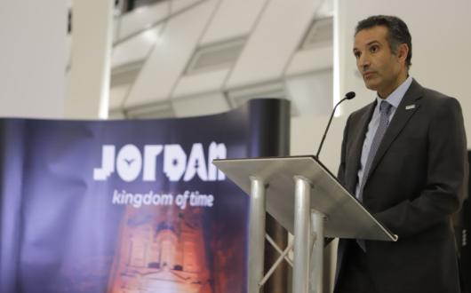 Jordan's tourism minister Nayef Al Fayez