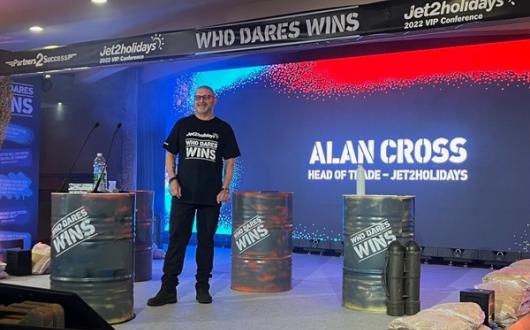 Jet2holidays' head of trade Alan Cross