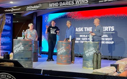 L-R: Nicola Park, Lloyd Cross, Vim Vithaldas and Don Bircham