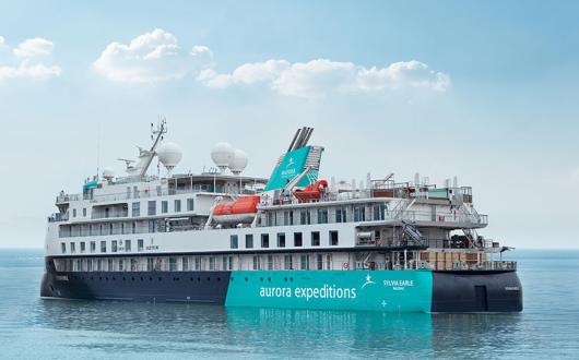 The Sylvia Earle will carry an average of 132 passengers per voyage (Credit: Aurora Expeditions)
