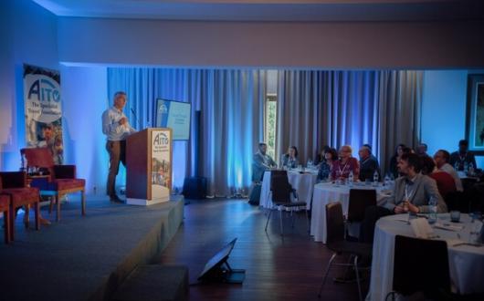 Aito chair Chris Rowles addressed delegates at the conference (Credit: Aito)