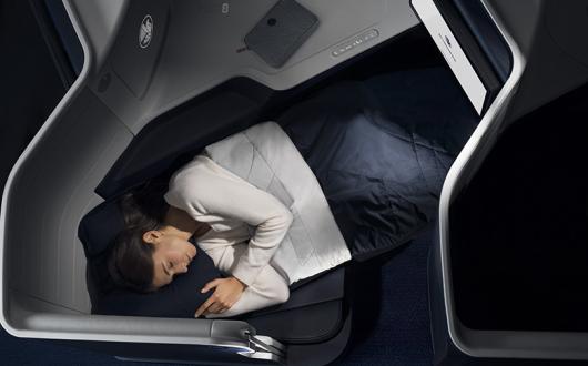 Air France and KLM’s redesigned business class cabins