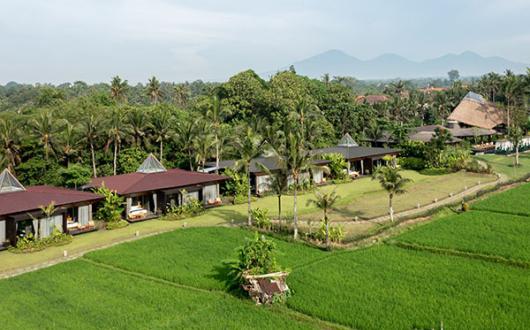 Gdas Bali is surrounded by spectacular scenery 