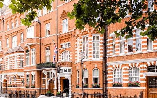 The 35-room property is in a prime spot in central Chelsea 