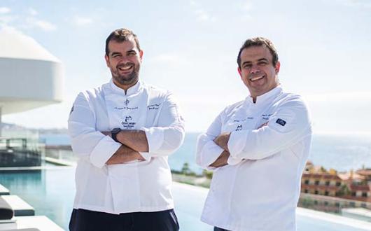 Brothers Jonathan (left) and Juan Carlos Padron have three Michelin stars at Barcelo hotels  