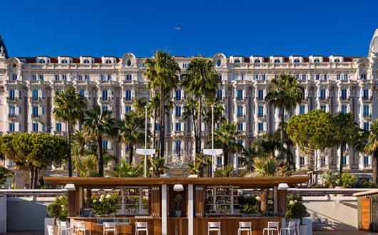 The 332-key Carlton Cannes, a Regent hotel, opens next spring. Credit: Romeo Balancourt