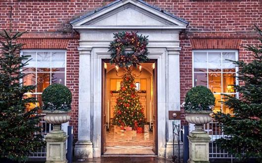 The manor house at Four Seasons Hotel Hampshire dates to 1728  