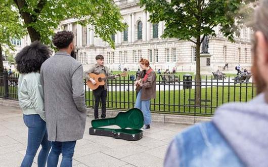There are a wealth of highlights to explore across the Northern Irish capital, including Belfast City Hall (Credit: Tourism Ireland)