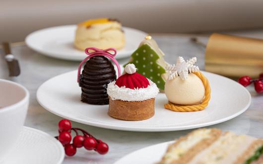 Royal Lancaster London's festive afternoon tea