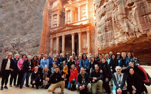 Tauck Academy group in Jordan