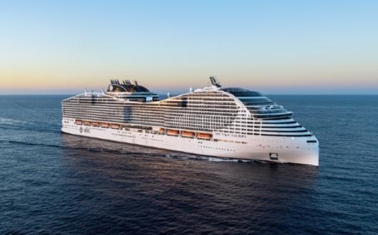 MSC World Europe features in the new TV campaign