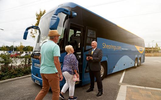 Clients can enjoy comfortable coach travel as they stay in top hotels and explore the UK with Shearings