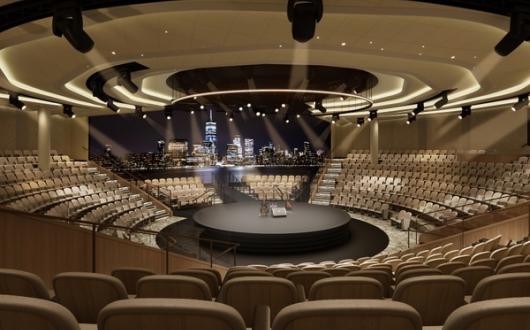 The Princess Arena onboard Sun Princess