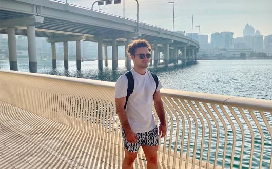 Scott McCabe's passion for travel is in his blood