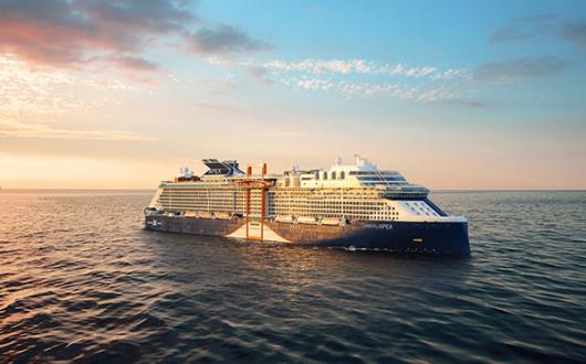 Celebrity Apex was one of two Edge-Series ships to receive the recognition, alongside Celebrity Edge