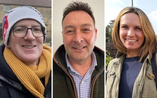 Inntravel's new recruits – Simon Eaton, Mark McCormick and Sarah Fussey