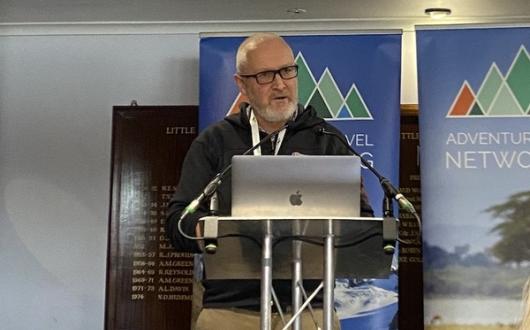 Peter Syme presenting at ATN23