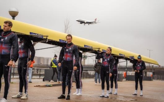 British Airways Comic Relief rowing