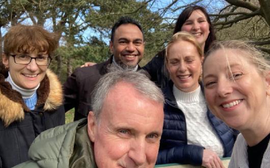 (From left) Debbie Roberts, Travel Counsellors; Raj Mistry, Carrier; Jocelyn Bisson, Travel Counsellors; Nicki Harrison, Travel Counsellors; Chris Roberts, Travel Counsellors; and Natalie Read, SeaDream Yacht Club