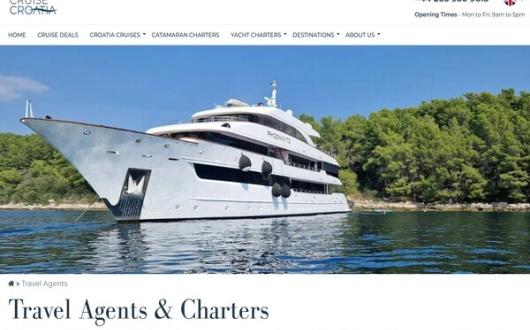 Cruise Croatia's new website
