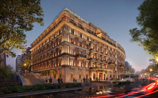 The InterContinental Rome Ambasciatori Palace is housed in a building originally constructed in 1900 