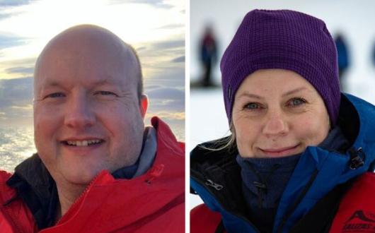 Expedition Cruise Network (ECN) Akvile Marozaite and Martin Johnson