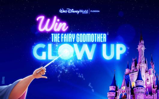 Win the ultimate Fairy Godmother Glow Up with Disney, worth more than £9,000!