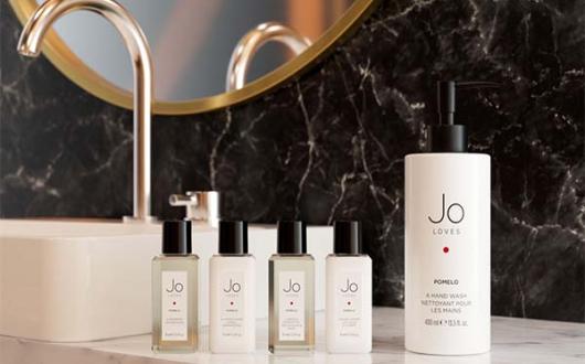 Guests can use the new Jo Loves Pomelo Collection