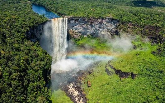 Kaieteur Falls region Guyana