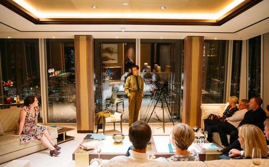  Private theatre group Revels In Hand will offer intimate performances in onefinestay's UK and US properties. Credit: Ryan O Donoghue