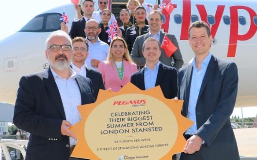 Turkey's Pegasus to operate biggest-ever Stansted schedule this summer