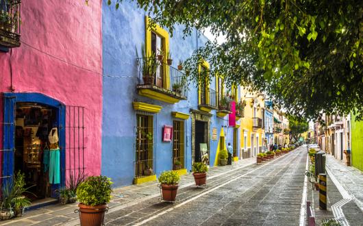 Mexico's Oaxaca has some colourful streets