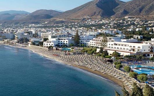 Heraklion's coastline