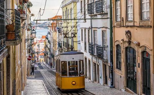 Clients can explore Lisbon by tram 