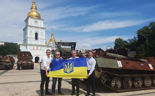 The Ryanair delegation met airport chiefs in Ukraine 
