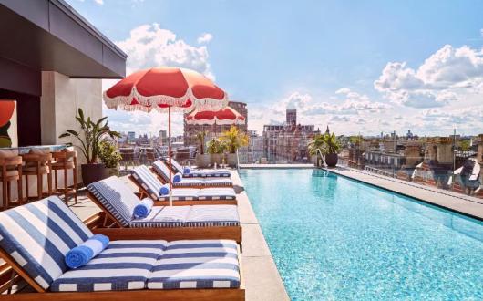 The Berkeley Rooftop Pool Bar